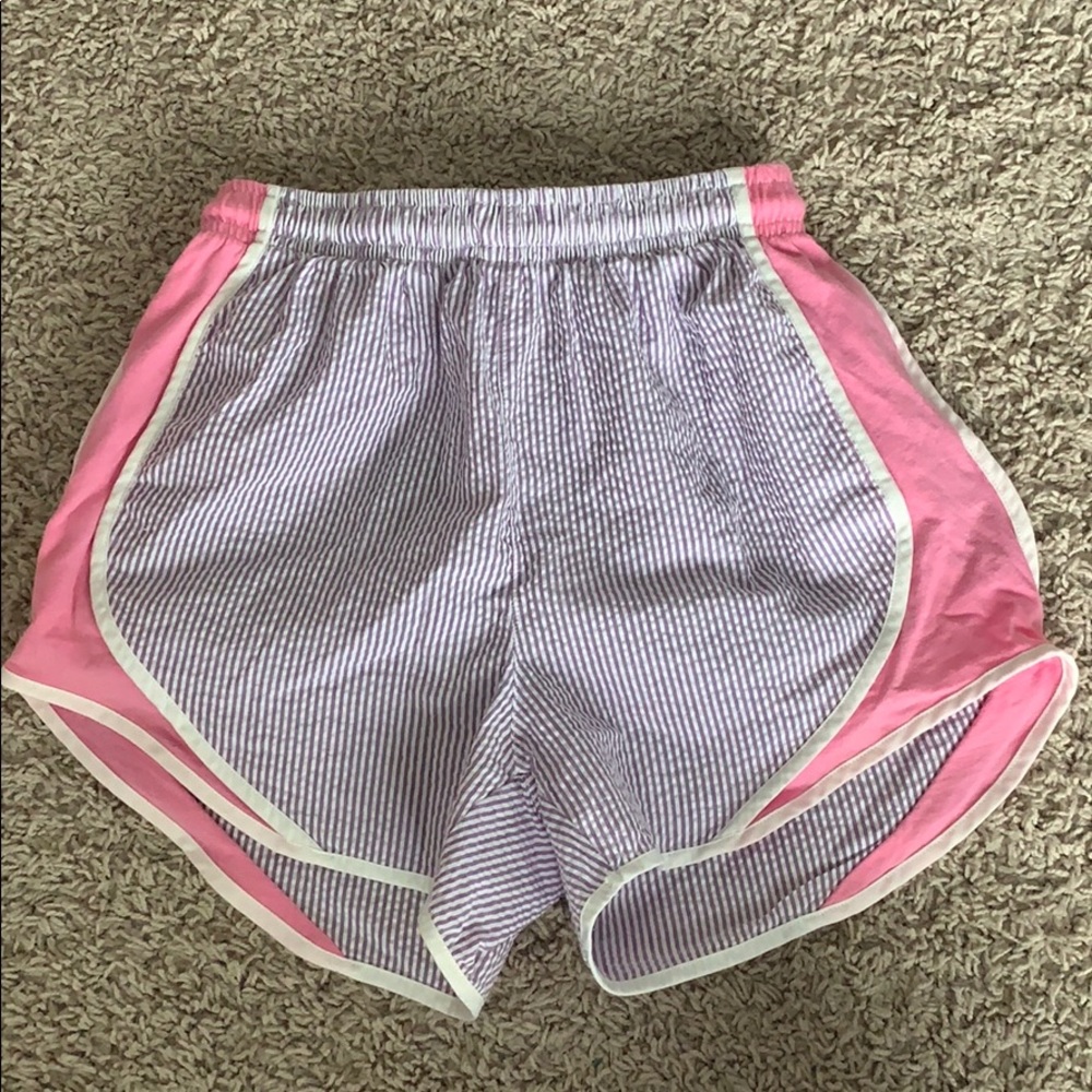 Lauren James seersucker shorts xs